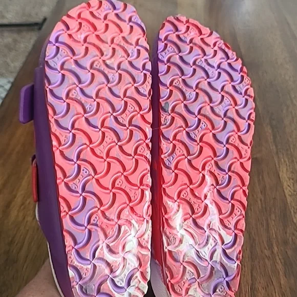 BIRKENSTOCK NIB ARIZONA EVA WATERPROOF WATERMELON PURPLE FOG MULTI 41 - Picture 4 of 5